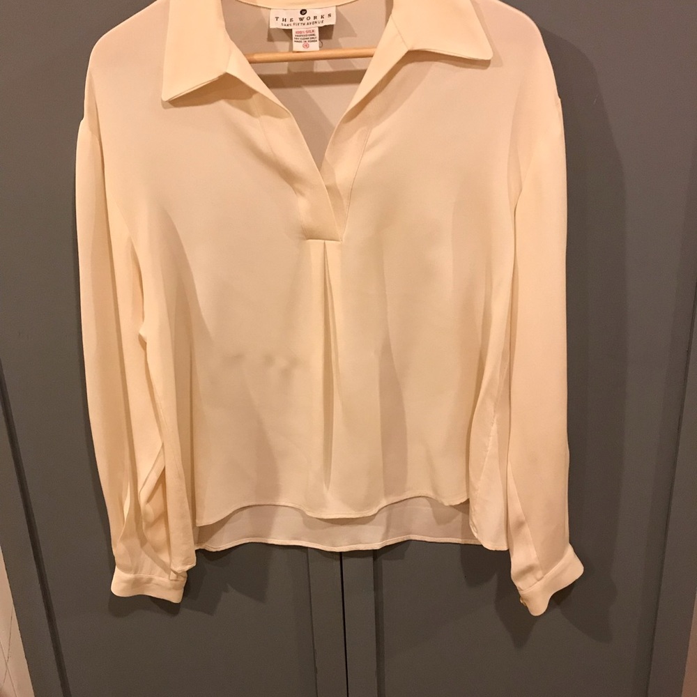 Blouse silk